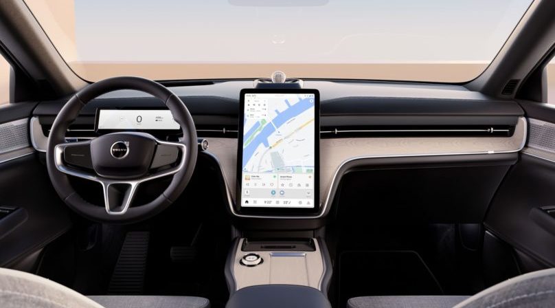 Volvo EX90 środek wnętrze