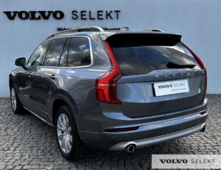 Volvo XC90 Momentum używane szare tył