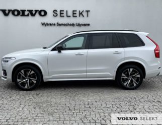 Volvo XC90 R-Design używane białe bok