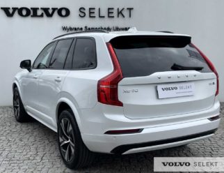 Volvo XC90 R-Design używane białe tył