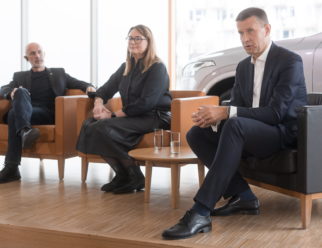 Volvo Car Warszawa wizyta Jima Rowana