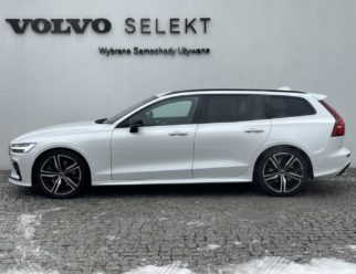 Volvo V60 R-Design używane białe bok
