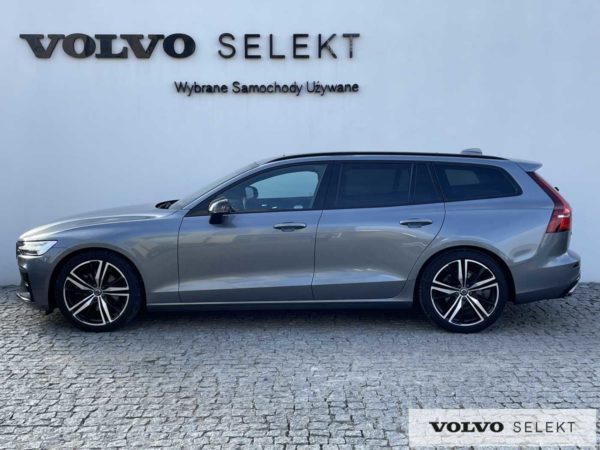 Volvo V60 R-Design używane szare bok