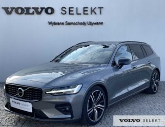 Volvo V60 R-Design używane szare przód