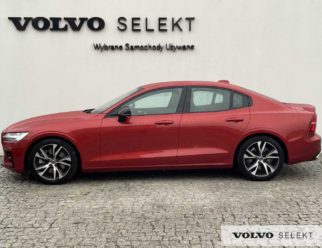 Volvo S60 R-Design używane czerwone bok