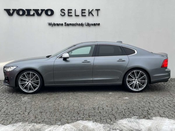 Volvo S90 R-Design używane szare bok