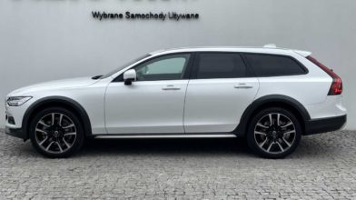 Volvo V90 Cross Country Pro używane białe bok