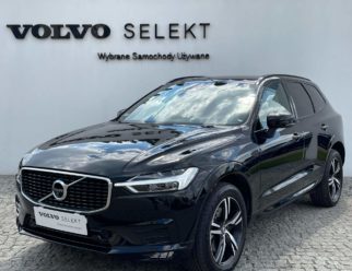 Volvo XC60 R-Design używane czarne przód