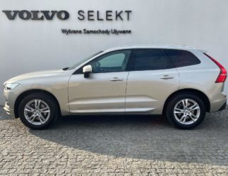 Volvo XC60 używane beżowe bok