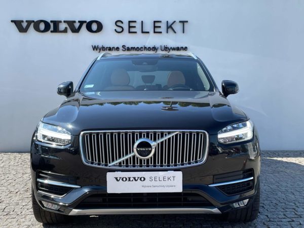 Volvo XC90 używane czarne grill