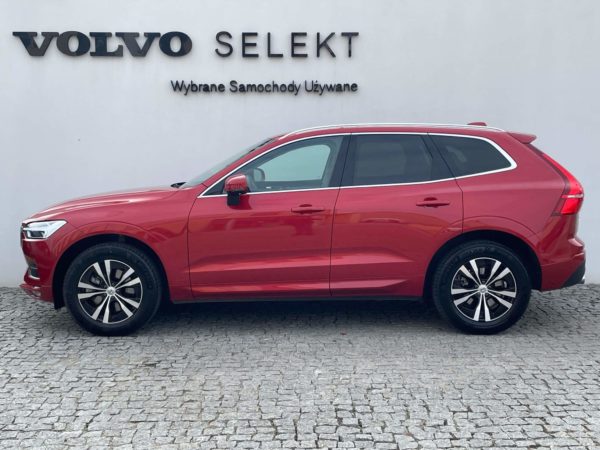 Volvo XC60 używane czerwone bok