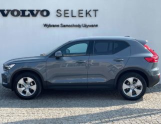 Volvo XC40 używane szare bok