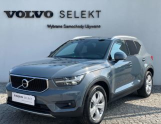 Volvo XC40 używane szare przód