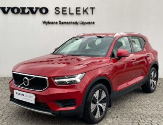 Volvo XC40 używane czerwone przód