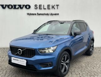 Volvo XC40 R-Design używane niebieskie przód