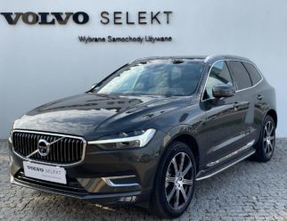 Volvo XC60 używane ciemne szare przód