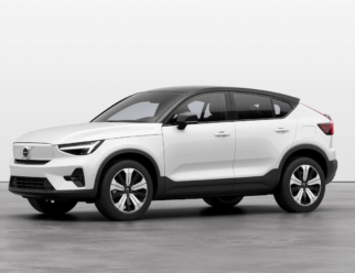Volvo C40 kolor lakieru Crystal White przód