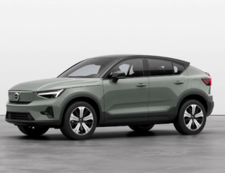 Volvo C40 kolor lakieru Sage Green przód