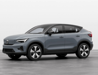 Volvo C40 kolor lakieru Thunder Grey przód