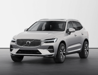 Volvo XC60 Recharge kolor Silver Dawn przód