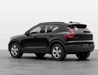 Volvo XC40 kolor lakieru Onyx Black tył