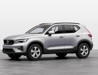 Volvo XC40 kolor lakieru Silver Dawn przód
