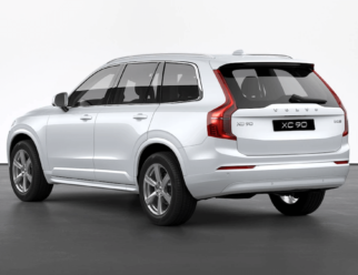 Volvo XC90 kolor lakieru Crystal White tył