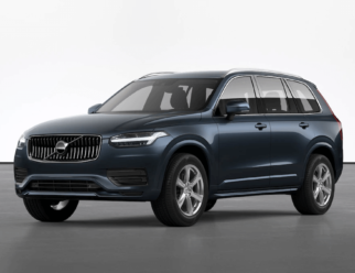 Volvo XC90 kolor lakieru Denim Blue przód