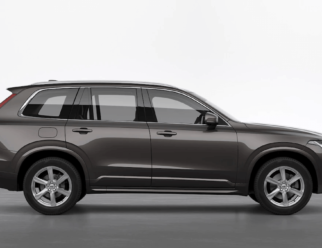 Volvo XC90 kolor lakieru Platinum Grey bok