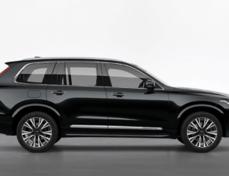 Volvo XC90 Recharge kolor Onyx Black bok
