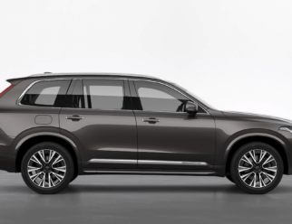 Volvo XC90 Recharge kolor Platinum Grey bok