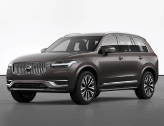 Volvo XC90 Recharge kolor Platinum Grey przód