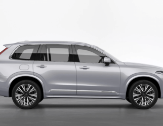 Volvo XC90 Recharge kolor Silver Dawn bok