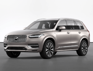 Volvo XC90 Recharge kolor Bright Dusk przód
