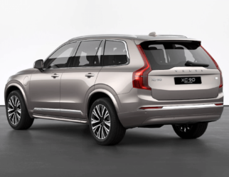 Volvo XC90 Recharge kolor Bright Dusk tył