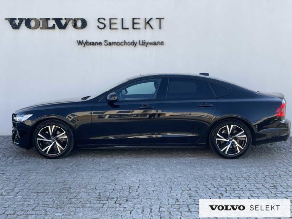 Volvo S90 R-Design używane czarne bok