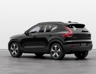 Volvo XC40 Recharge Electric Onyx Black tył