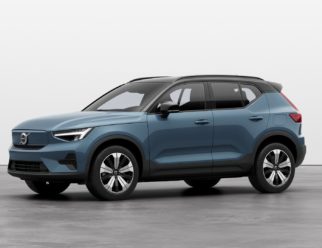 Volvo XC40 Recharge Electric Fjord Blue przód