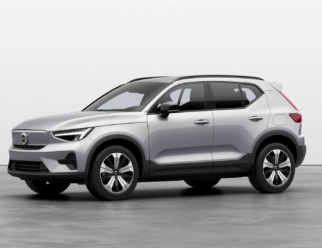 Volvo XC40 Recharge Electric Silver Dawn przód