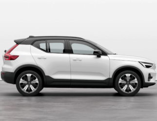 Volvo XC40 Recharge Electric Crystal White bok
