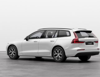 Volvo V60 kolor lakieru Crystal White tył