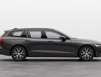 Volvo V60 kolor lakieru Platinum Grey bok