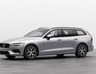 Volvo V60 kolor lakieru Silver Dawn przód