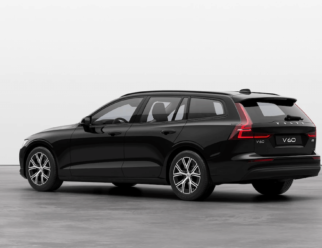 Volvo V60 kolor lakieru Black Stone tył