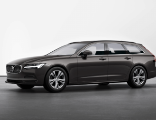 Volvo V90 kolor lakieru Platinum Grey przód