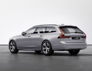 Volvo V90 kolor lakieru Silver Dawn tył