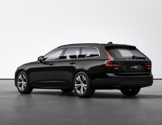 Volvo V90 kolor lakieru Black Stone tył