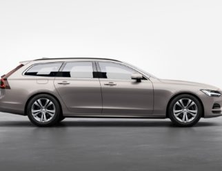 Volvo V90 kolor lakieru Bright Dusk bok