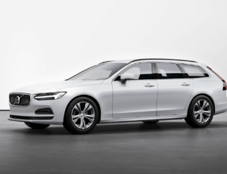 Volvo V90 kolor lakieru Crystal White przód