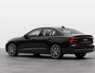 Volvo S60 Recharge kolor Black Stone tył